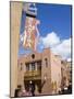 Water Street, Santa Fe, New Mexico, United States of America, North America-Richard Cummins-Mounted Photographic Print