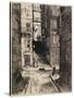 Water Street Stairs, Looking Up, 1881-Joseph Pennell-Stretched Canvas