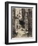 Water Street Stairs, Looking Up, 1881-Joseph Pennell-Framed Giclee Print