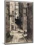 Water Street Stairs, Looking Up, 1881-Joseph Pennell-Mounted Giclee Print