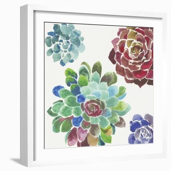 Water Succulents I-Aimee Wilson-Framed Art Print