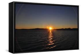 Water Sundown II-Logan Thomas-Framed Stretched Canvas