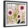 Water Sunflowers-Mindy Sommers-Framed Giclee Print