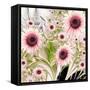 Water Sunflowers-Mindy Sommers-Framed Stretched Canvas