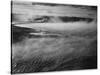 Water Surface Presents A Different Texture, Fountain Geyser Pool Yellowstone NP Wyoming 1933-1942-Ansel Adams-Stretched Canvas