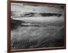 Water Surface Presents A Different Texture, Fountain Geyser Pool Yellowstone NP Wyoming 1933-1942-Ansel Adams-Framed Art Print