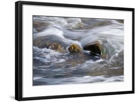 Water Swirling Over Rocks-Anthony Paladino-Framed Giclee Print