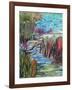 Water Symphony-Jane Schmidt-Framed Art Print