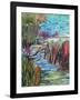 Water Symphony-Jane Schmidt-Framed Art Print