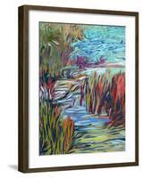 Water Symphony-Jane Schmidt-Framed Art Print