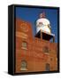 Water Tank, Bricktown District, Oklahoma City, Oklahoma, United States of America, North America-Richard Cummins-Framed Stretched Canvas