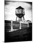 Water Tank on a Former Factory-Philippe Hugonnard-Mounted Photographic Print