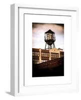 Water Tank on a Former Factory-Philippe Hugonnard-Framed Art Print