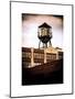 Water Tank on a Former Factory-Philippe Hugonnard-Mounted Art Print