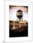 Water Tank on a Former Factory-Philippe Hugonnard-Mounted Art Print