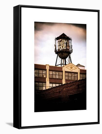 Water Tank on a Former Factory-Philippe Hugonnard-Framed Stretched Canvas