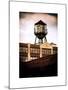 Water Tank on a Former Factory-Philippe Hugonnard-Mounted Art Print