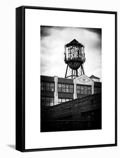 Water Tank on a Former Factory-Philippe Hugonnard-Framed Stretched Canvas