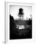 Water Tank on the Roof of Buildings in Manhattan in Winter-Philippe Hugonnard-Framed Photographic Print