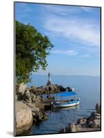 Water Taxi at Millennium Hotel, Opatija, Croatia-Lisa S. Engelbrecht-Mounted Photographic Print