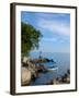 Water Taxi at Millennium Hotel, Opatija, Croatia-Lisa S. Engelbrecht-Framed Photographic Print