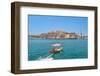 Water Taxi crossing the Grand Harbour, Valletta, Malta, Mediterranean, Europe-Barry Davis-Framed Photographic Print