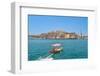 Water Taxi crossing the Grand Harbour, Valletta, Malta, Mediterranean, Europe-Barry Davis-Framed Photographic Print