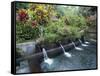 Water Temple, Bali, Indonesia, Southeast Asia-Harding Robert-Framed Stretched Canvas