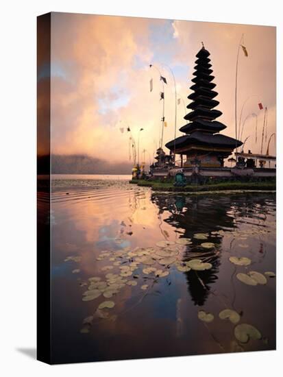 Water Temple, Bedugul Bali-Byron Yu-Stretched Canvas