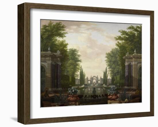 Water Terrace-Isaac de Moucheron-Framed Art Print