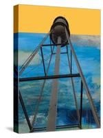 Water Tower Abstract-Sisa Jasper-Stretched Canvas