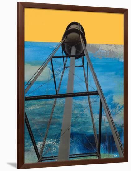 Water Tower Abstract-Sisa Jasper-Framed Art Print