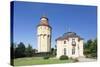 Water Tower and Pagodenburg Pavillon, Rastatt, Black Forest, Baden Wurttemberg, Germany, Europe-Markus Lange-Stretched Canvas