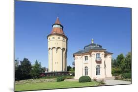 Water Tower and Pagodenburg Pavillon, Rastatt, Black Forest, Baden Wurttemberg, Germany, Europe-Markus Lange-Mounted Photographic Print