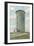 Water Tower, Attleboro, Massachusetts-null-Framed Art Print