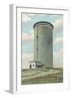 Water Tower, Attleboro, Massachusetts-null-Framed Art Print