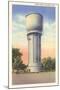 Water Tower, Brainerd, Minnesota-null-Mounted Art Print