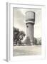 Water Tower, Brainerd, Minnesota-null-Framed Art Print