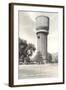 Water Tower, Brainerd, Minnesota-null-Framed Art Print