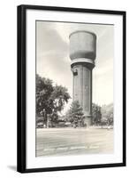 Water Tower, Brainerd, Minnesota-null-Framed Art Print