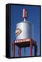 Water Tower, Bricktown, Oklahoma City, Oklahoma, USA-Walter Bibikow-Framed Stretched Canvas
