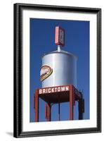 Water Tower, Bricktown, Oklahoma City, Oklahoma, USA-Walter Bibikow-Framed Photographic Print