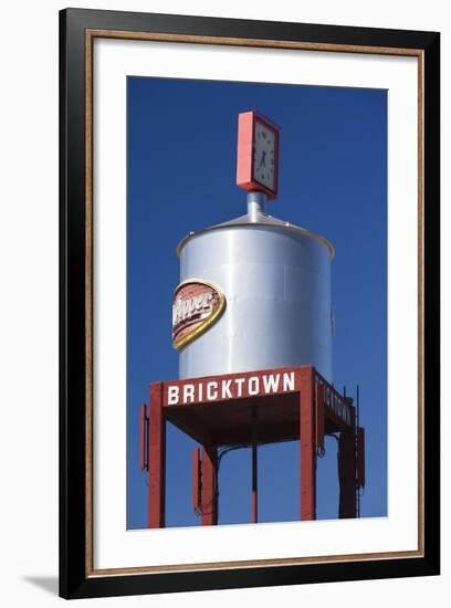 Water Tower, Bricktown, Oklahoma City, Oklahoma, USA-Walter Bibikow-Framed Photographic Print