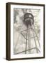 Water Tower, Canyon, Texas-null-Framed Art Print