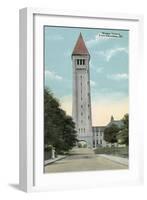 Water Tower, Ft. Sheridan, Illinois-null-Framed Art Print