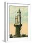 Water Tower, Narragansett Pier-null-Framed Art Print