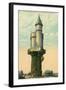 Water Tower, Narragansett Pier-null-Framed Art Print