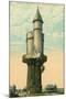 Water Tower, Narragansett Pier-null-Mounted Art Print