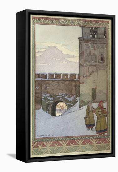 Water Tower of the Novgorod Kremlin, 1902-Ivan Yakovlevich Bilibin-Framed Stretched Canvas