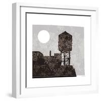 Water Tower-Teofilo Olivieri-Framed Giclee Print